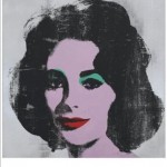 Liz number 5 "Silver Liz" Andy Warhol